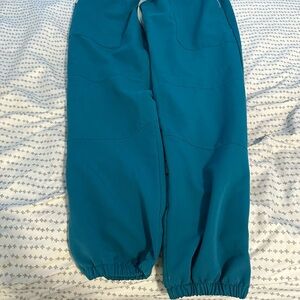 Figs Pacific Blue Venice Jogger scrub pant L/P EUC PO2029 Retired Model